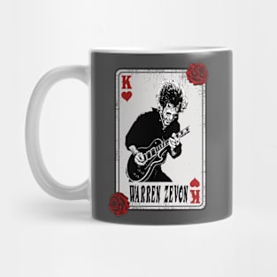 Vintage Card Warren Zevon Mug